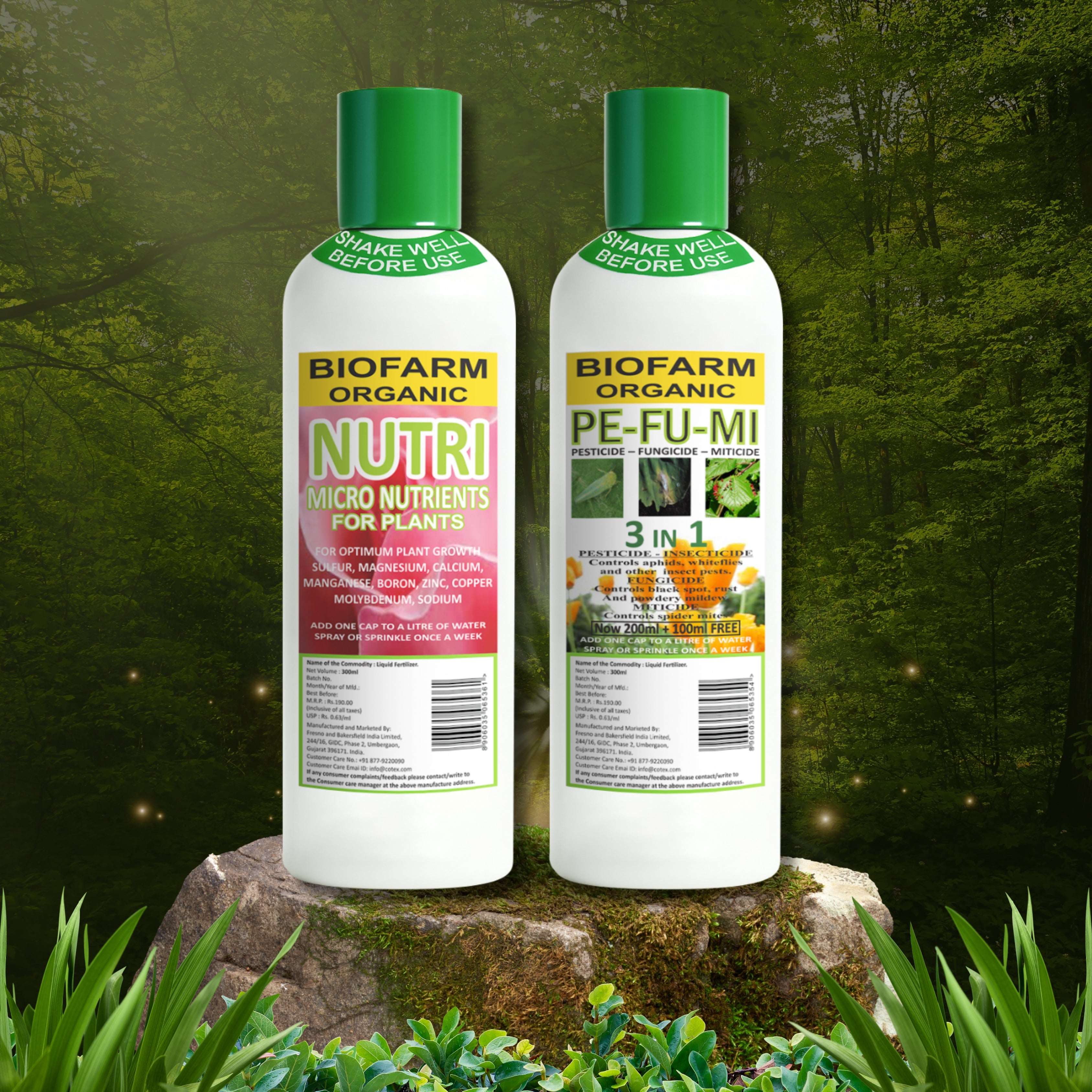 BioFarm Natural Plant Fertilizer Combo