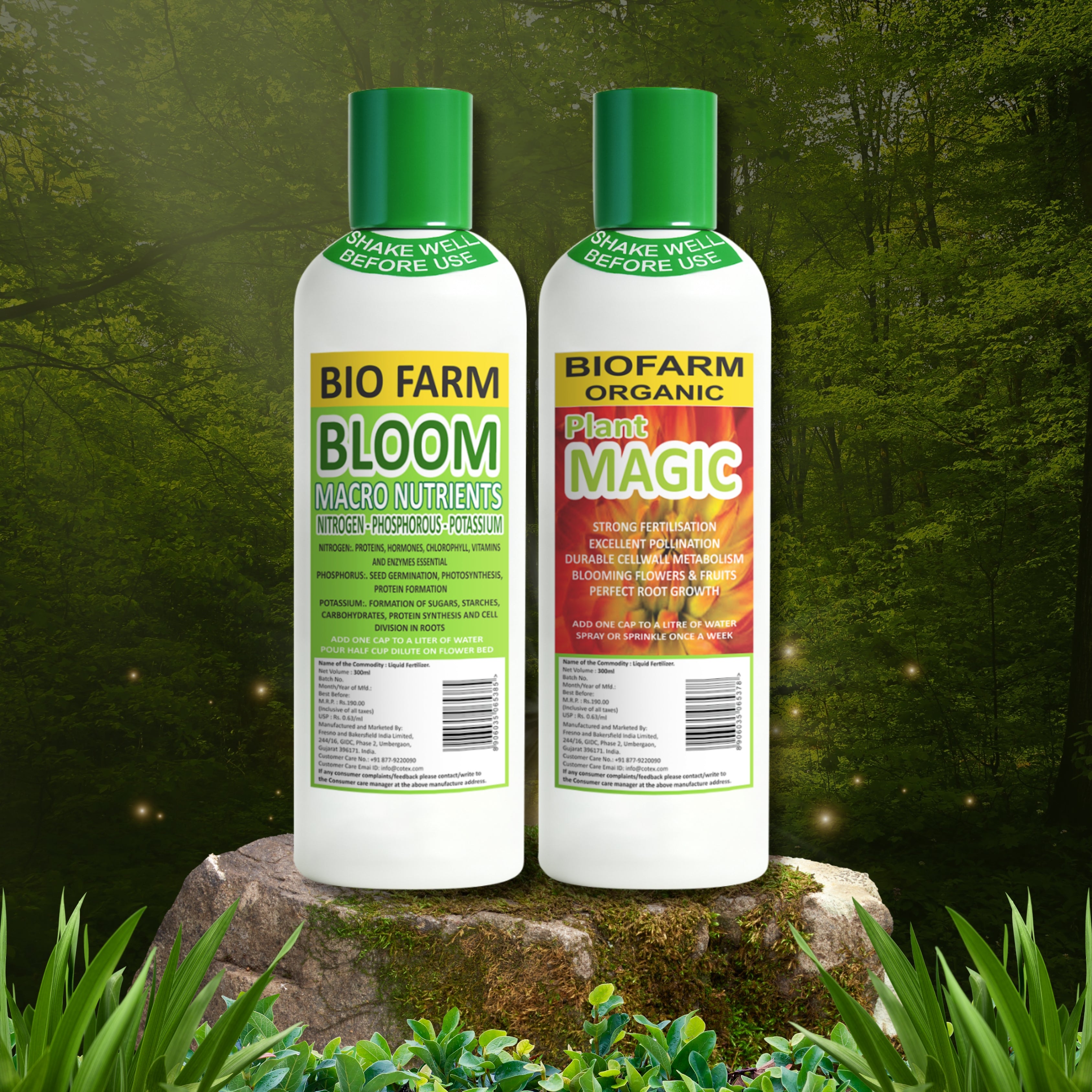 BioFarm Natural Plant Fertilizer Combo