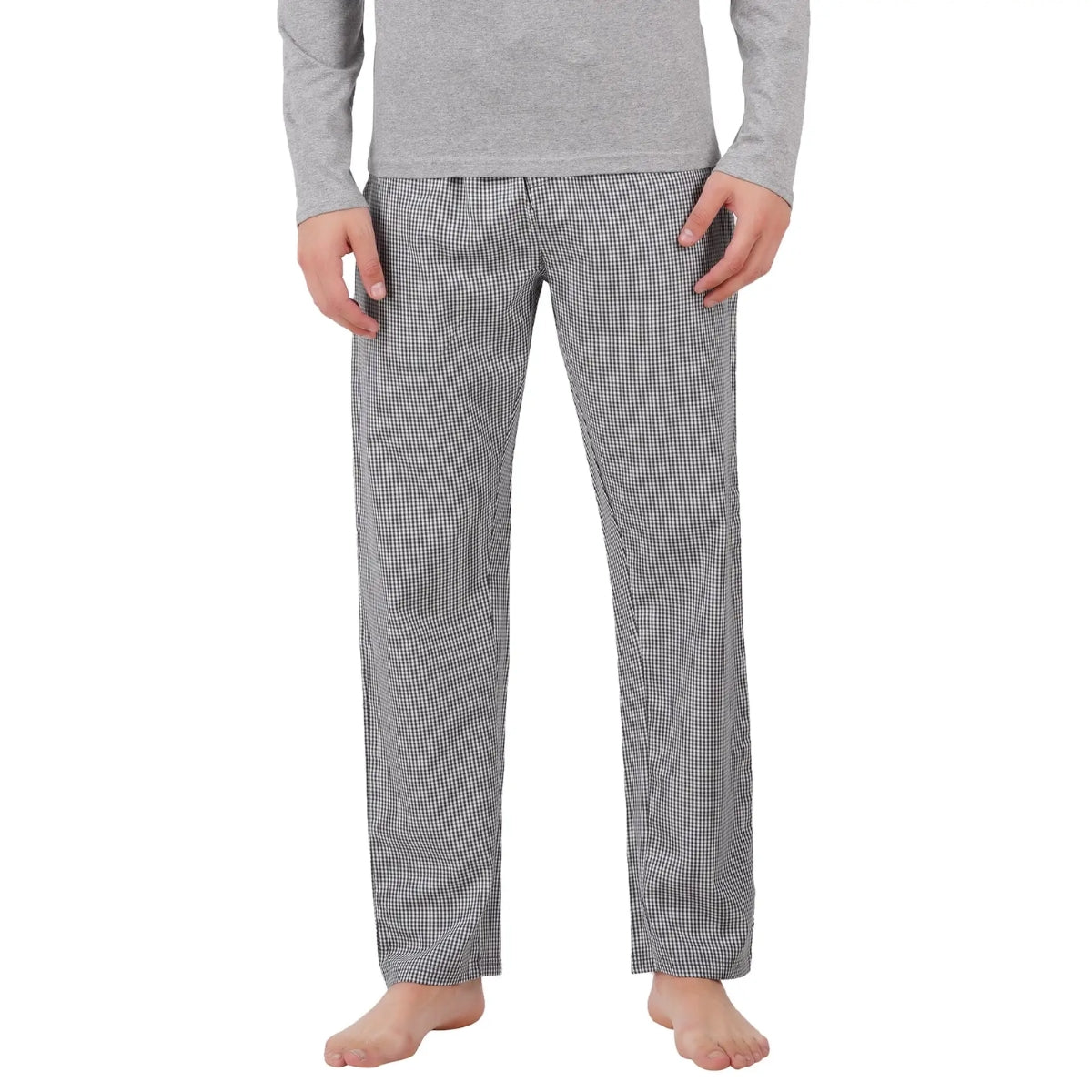 Men’s Cotton Knitted Nightwear (Goodnights in Grey) | AR-1601