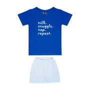 Boy's Set | PS-1302 | 100% Cotton Knitted -  Soft Jersey Fabric