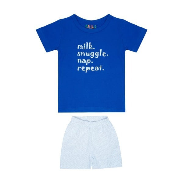 Boy's Set | PS-1302 | 100% Cotton Knitted -  Soft Jersey Fabric