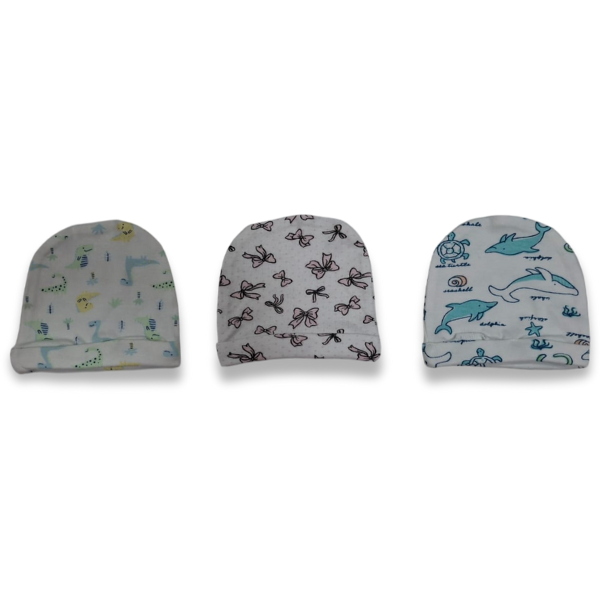 Organic Natural Cap | 3 pieces pack | AL-3036