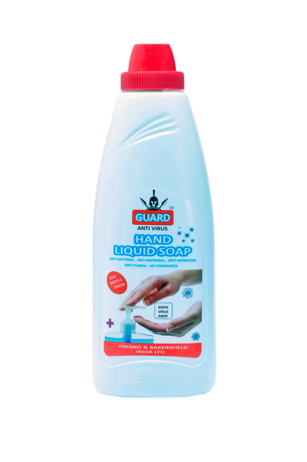 Guard Liquid Hand Wash | Soft – Anti Bacterial – Hypoallergenic | 200 ML + 125 ML Xtra | 325 ML