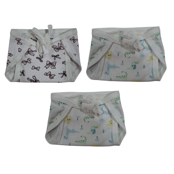 Organic Interlock Nappy | AL-3034 | Pack of 3