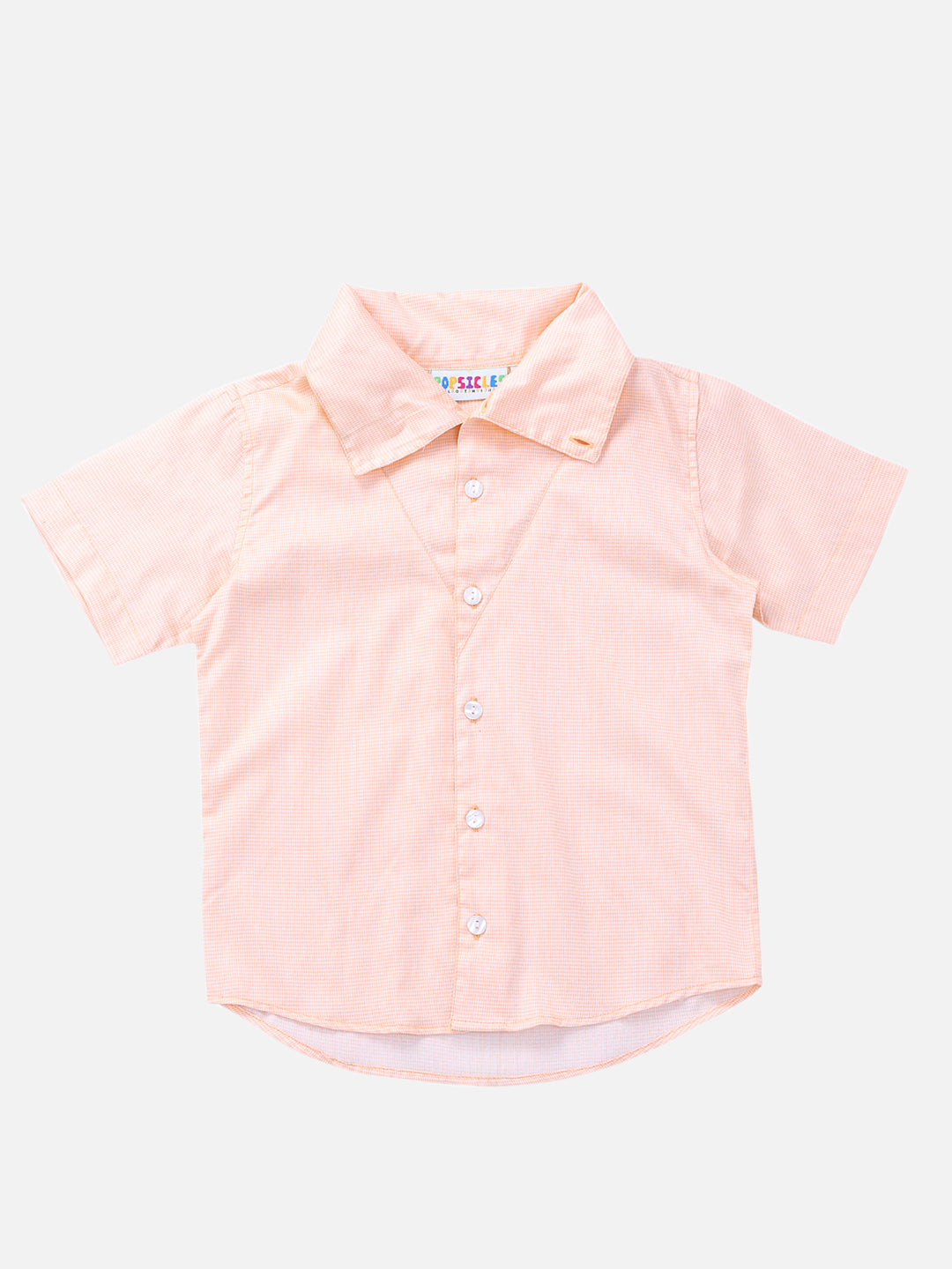 Popsicles Cowl Neck Shirt Regular Fit For Boys | PS-1006