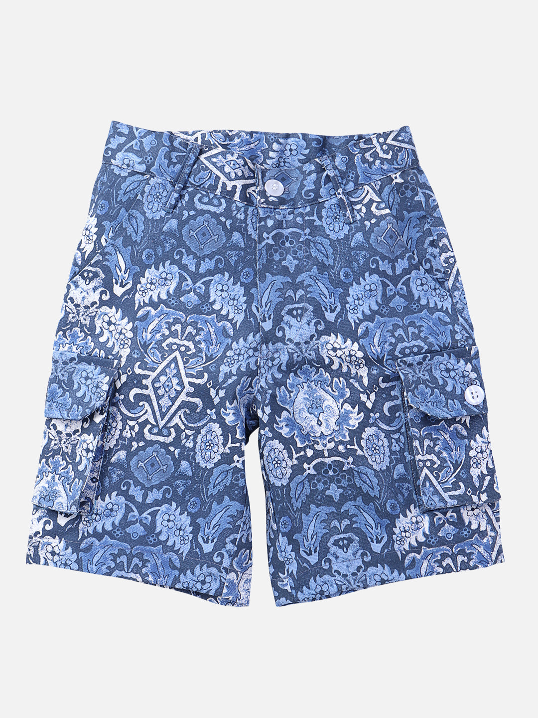 Popsicles Cerulian Shorts Regular Fit For Boys