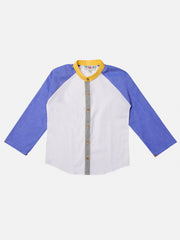Popsicles Colourblock Shirt Regular Fit For Boys | PS-1105