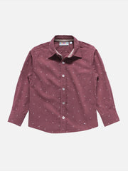 Popsicles Mulberry Shirt Regular Fit For Boys | PS-1115