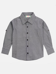 Popsicles Striped out Shirt Regular Fit For Boys | PS-1119