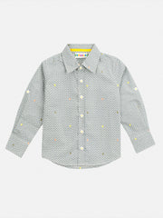 Popsicles Geometric Shirt Regular Fit For Boys | PS - 1110