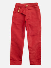 Popsicles Boys Linen Plum Lounge Pants | PS-1203