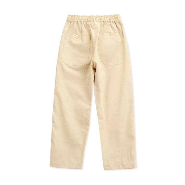Popsicles Boys Linen Sand Lounge Pants | PS-1204