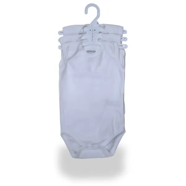 Infant Sleeveless Rompers | AL-3301 | 100% Organic Cotton – Soft Interlock – Oekotex Switzerland Certified