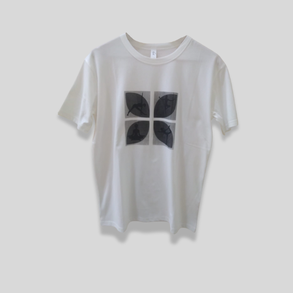 Unisex T-Shirt | AR-1511 | Yoga. Bianco White.