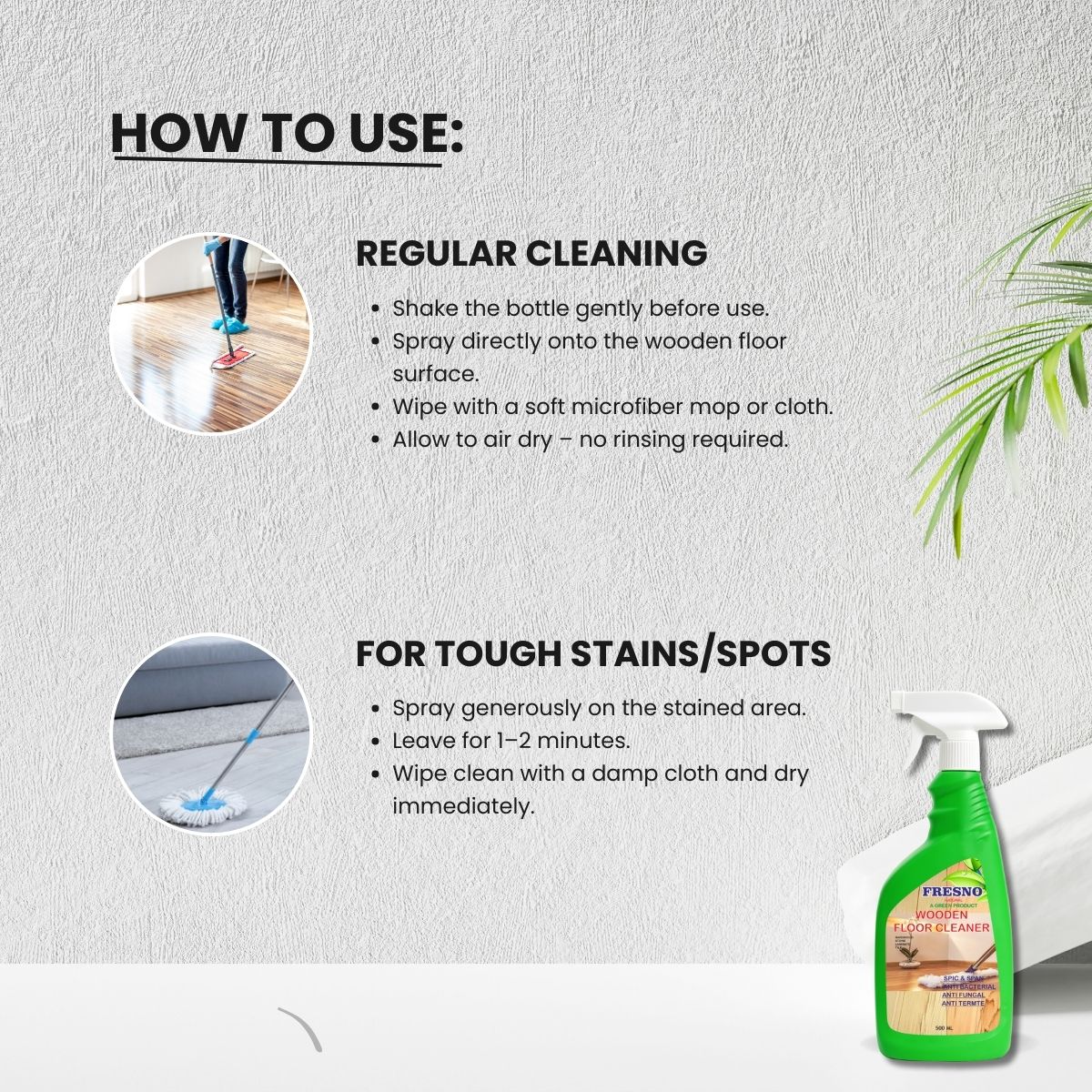 Fresno Wooden Floor Cleaner