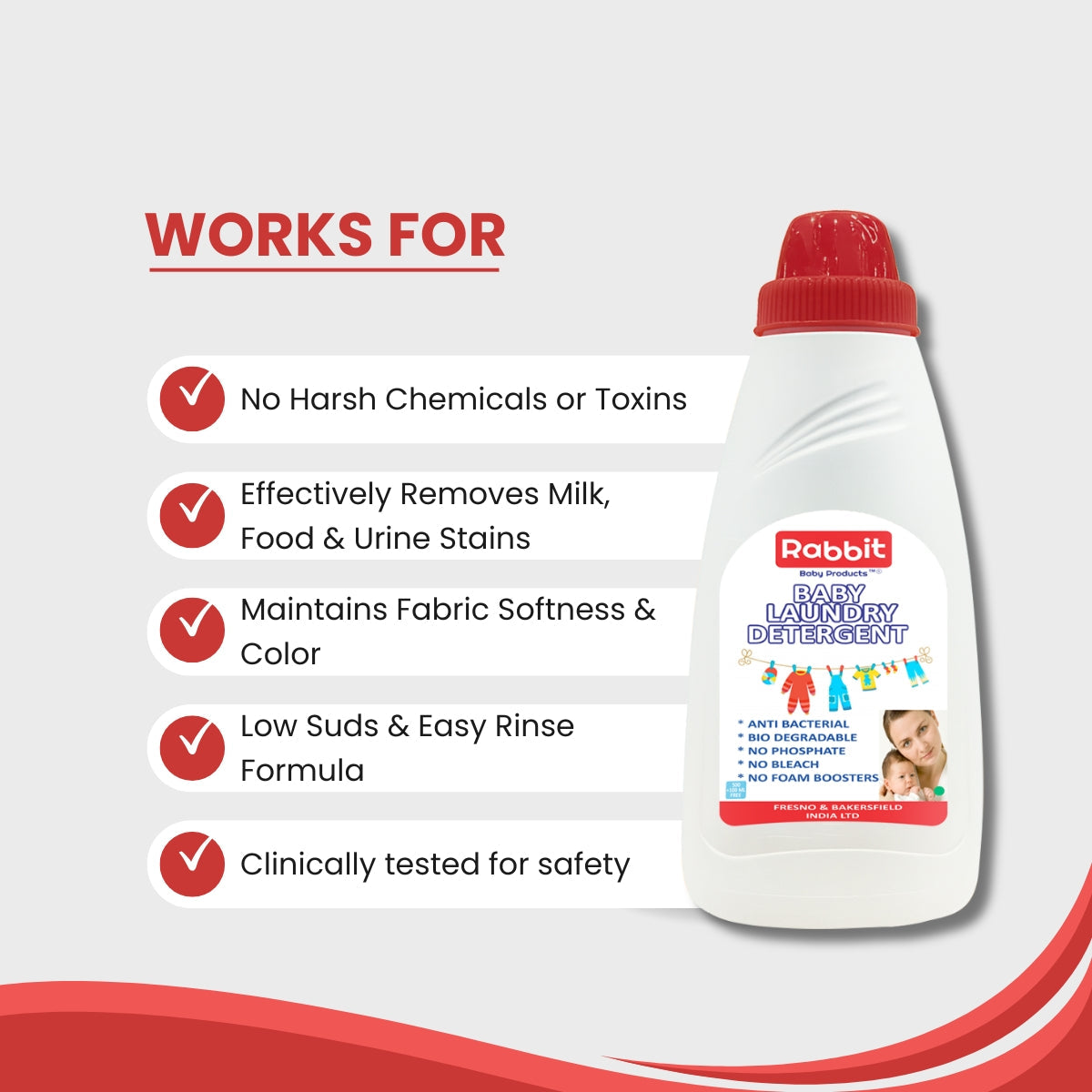 Rabbit Baby Laundry Detergent