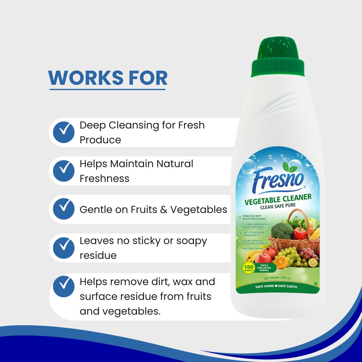 Vegetable Cleaner (Pack of 12)